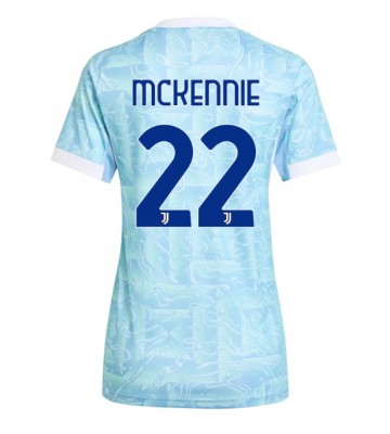 Juventus Weston McKennie #22 Udebanetrøje Dame 2025-26 Kort ærmer